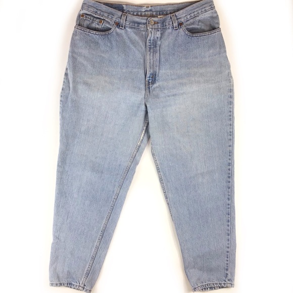 Rare vintage USA 550 Levis Tapered Carrot 20 jeans - Picture 2 of 10